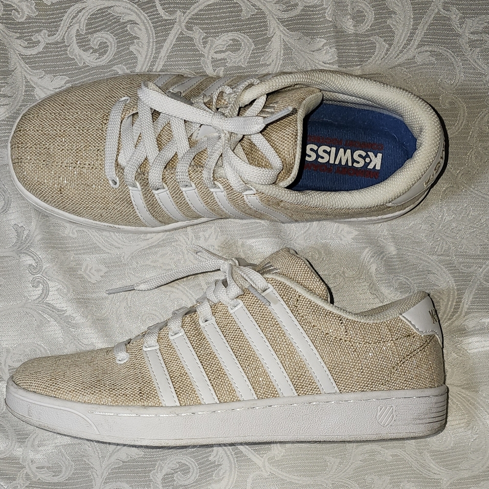 K-Swiss lightly sparkled sneakers